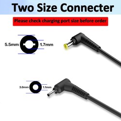 Acer 19V 3.42A Charger / Power Adapter with 5.5x1.7mm Tip