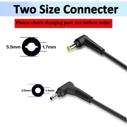 Acer 19V 3.42A Charger / Power Adapter with 5.5x1.7mm Tip