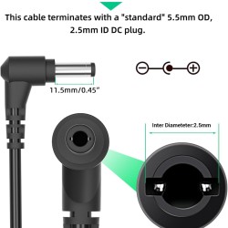 Acer 19V 4.74A Charger / Power Adapter with 5.5x2.5mm Tip