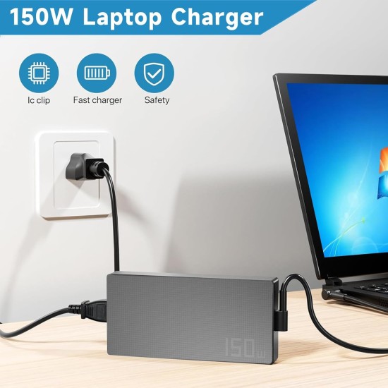 Asus 20V 7.5A Charger / Power Adapter with 6.0x3.7mm Tip