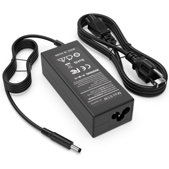 Dell 19.5V 3.34A Charger / Power Adapter with 4.5x3.0 mm Tip